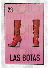 DTF Screen Print Image - 23 Las Botas